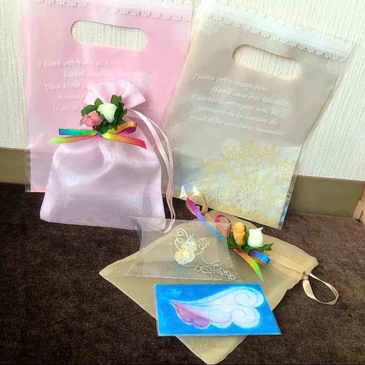 ハンドメイド ＊ クリアハートエンジェル ＊