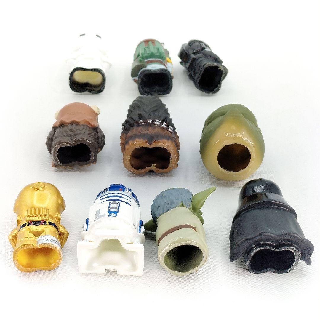 スターウォーズ ソフビ パペットマスコット フィギュア 指人形 全10種