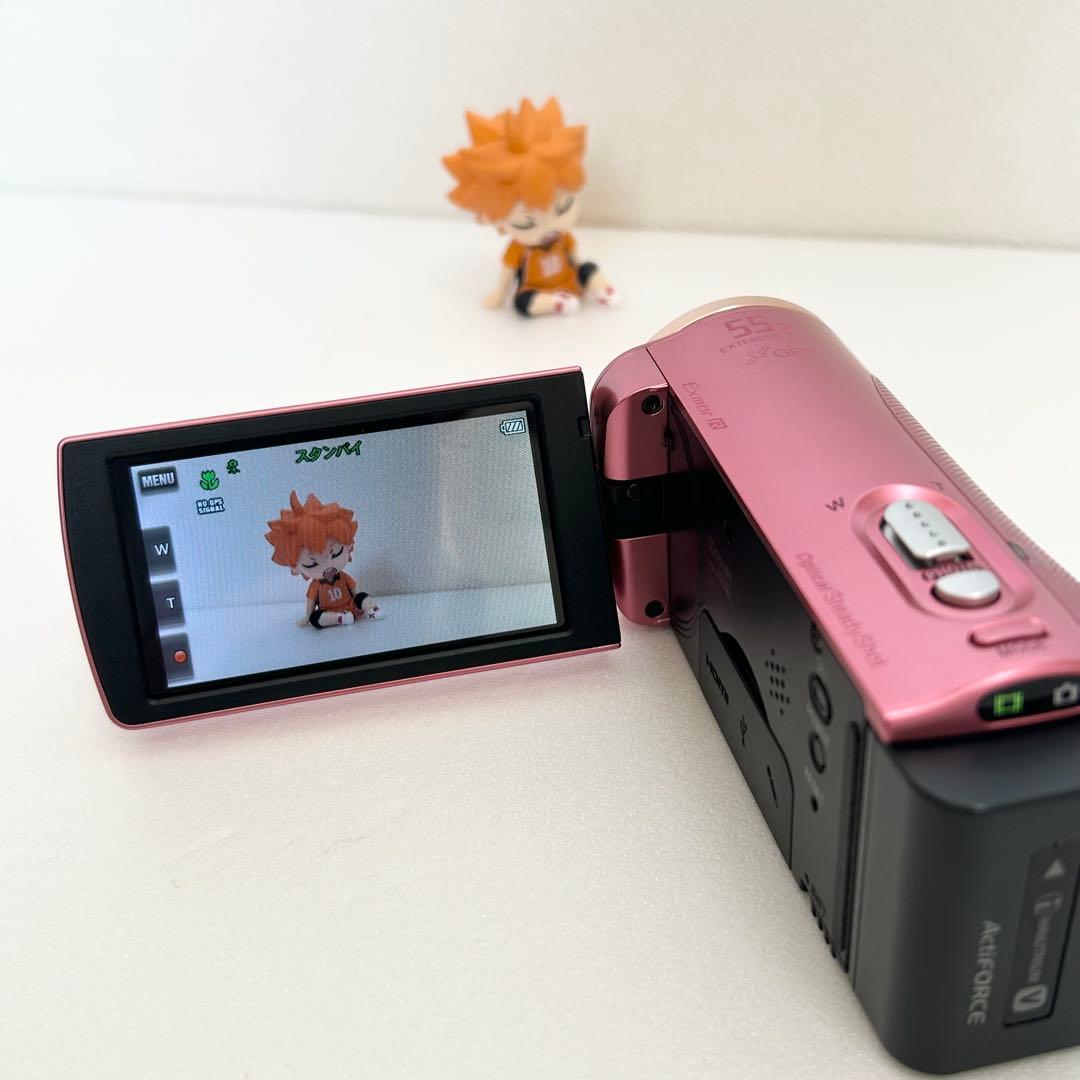 ✨動作良好✨ SONY ハンディカム ビデオカメラHDR-CX270V ピンク