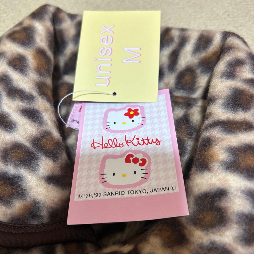 レア　希少　レトロ　サンリオ　ハローキティ‪‪ ヒョウ柄　ルームウェア　ガウン