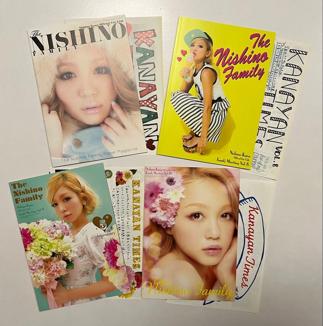 西野カナ 会報vol:7～vol:27 収納ファイル付き