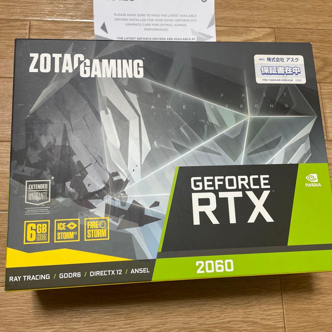 グラフィックボード・グラボ・ビデオカード ZOTAC GeForce RTX 2060 6GB