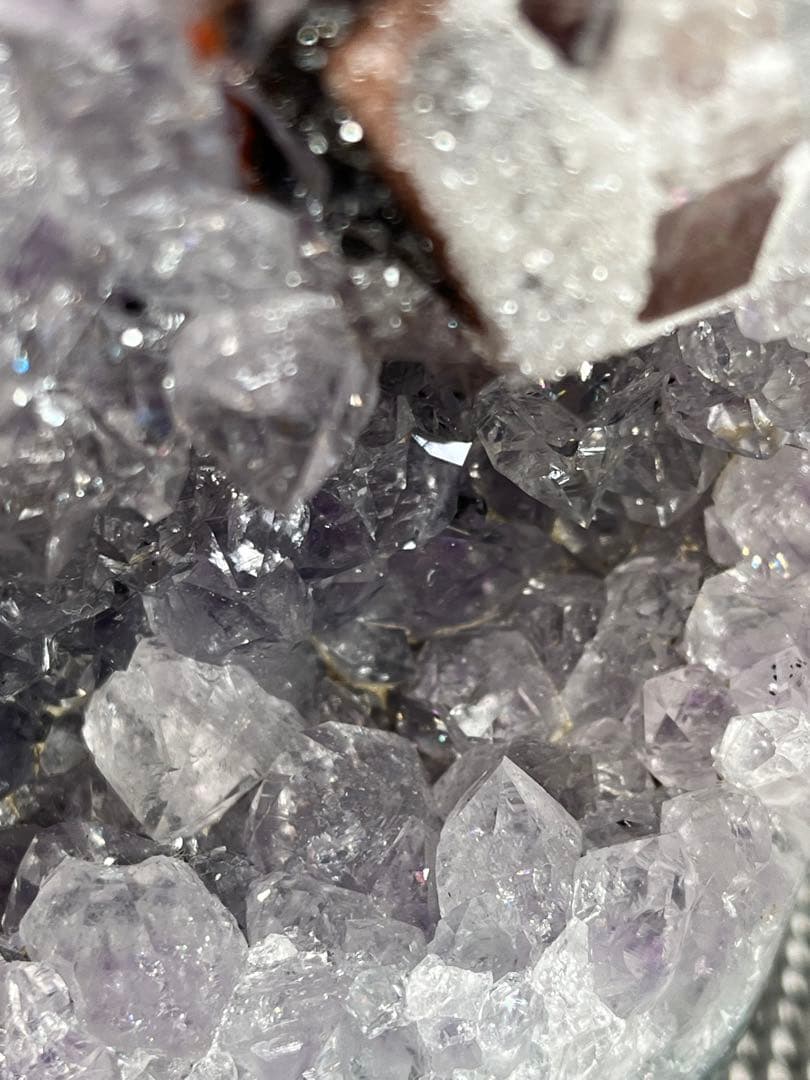 アメジストクラスタージオード　アメジストドーム　原石 新品未使用　ブラジル産