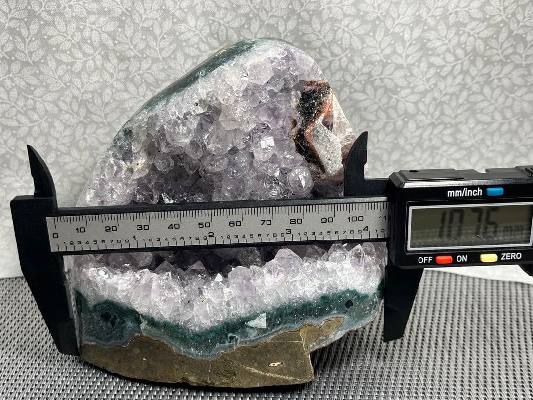 アメジストクラスタージオード　アメジストドーム　原石 新品未使用　ブラジル産