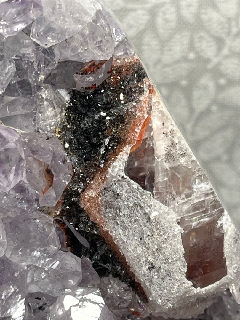 アメジストクラスタージオード　アメジストドーム　原石 新品未使用　ブラジル産