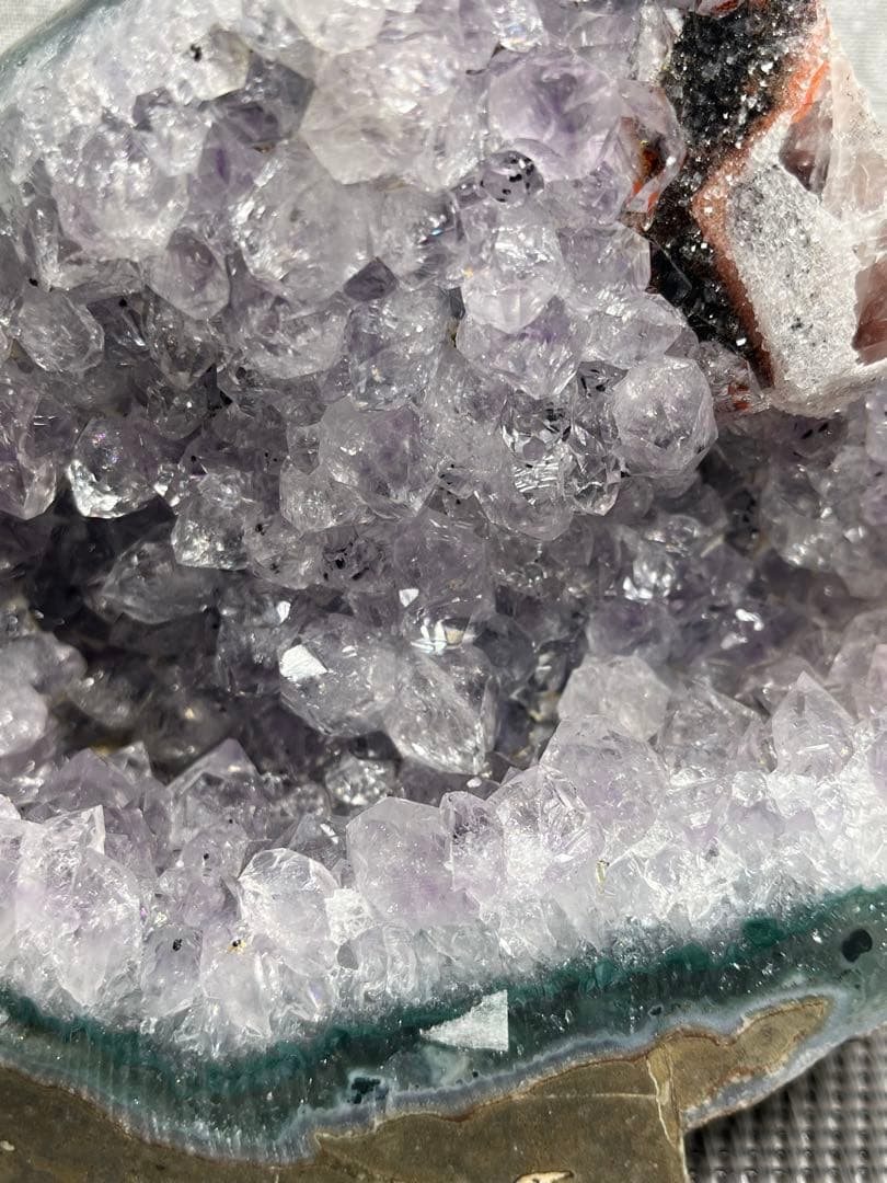 アメジストクラスタージオード　アメジストドーム　原石 新品未使用　ブラジル産