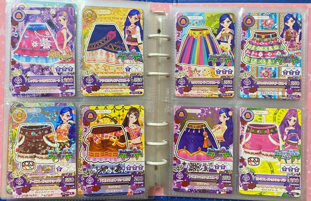 アイカツカードセット85枚（セクシー）+16枚（アクセサリー）＋2枚（おまけ）