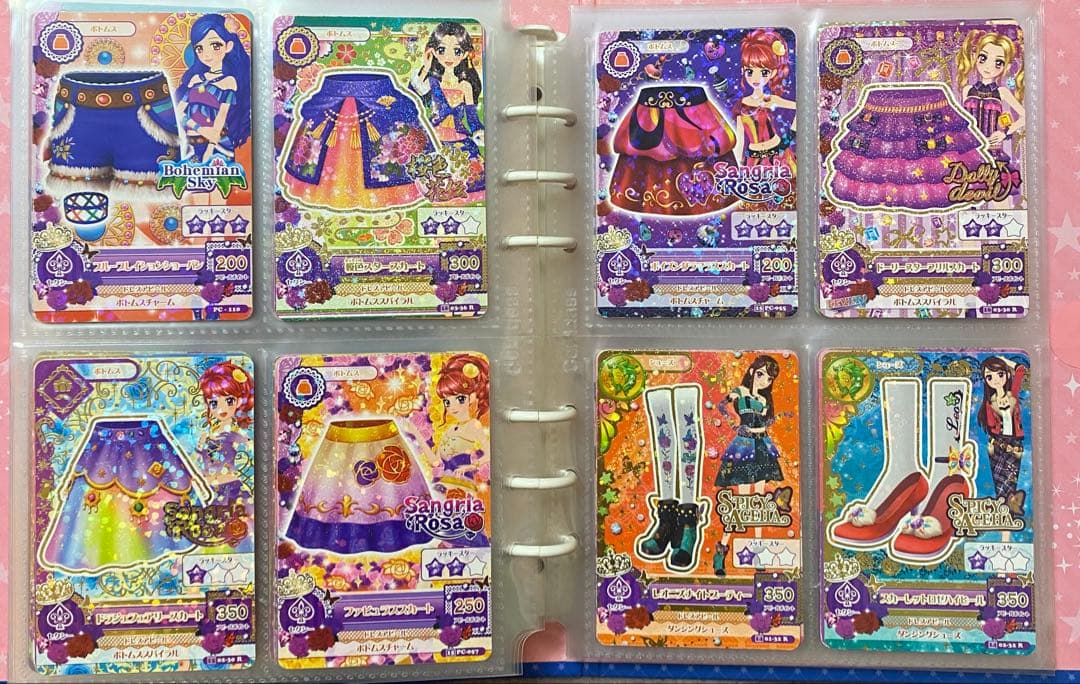 アイカツカードセット85枚（セクシー）+16枚（アクセサリー）＋2枚（おまけ）