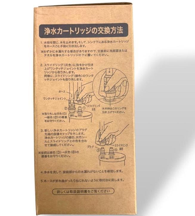 パナソニック 浄水カートリッジ SENT012KA/ NT012KA 取付簡単