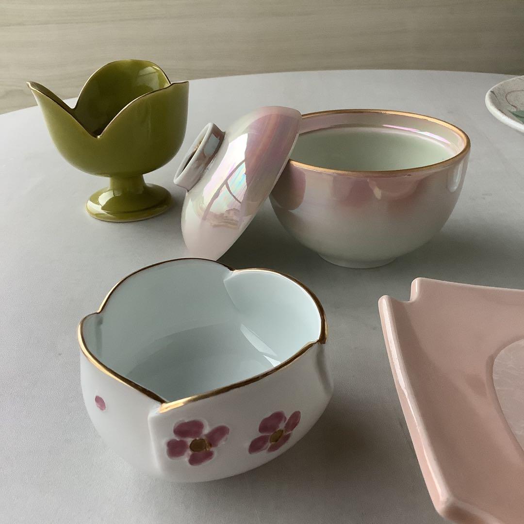 有田焼 春の色合いのうつわおまとめ TS2051