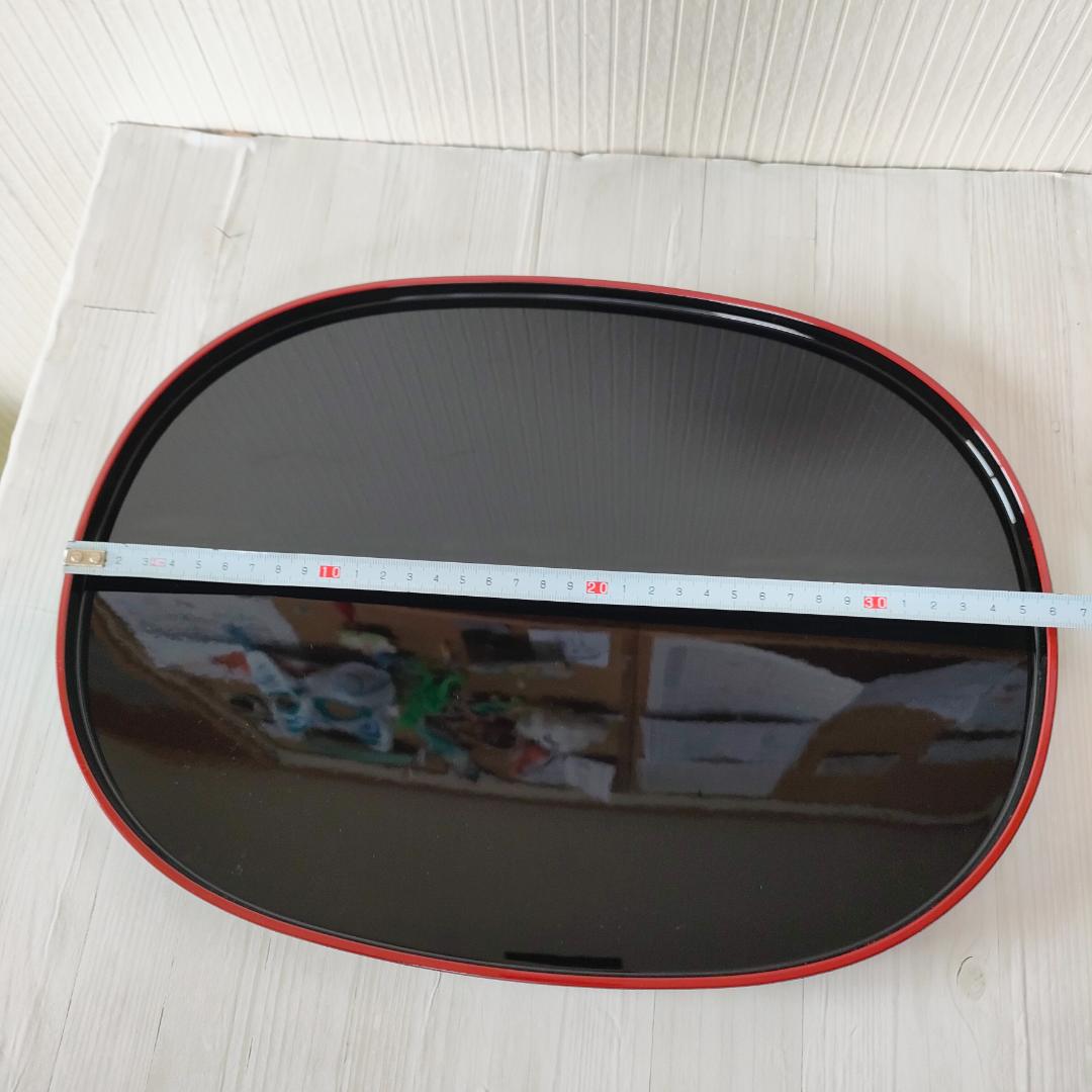 【新品未使用】山中塗 尺一寸 小判型盆 5枚組×２セット
