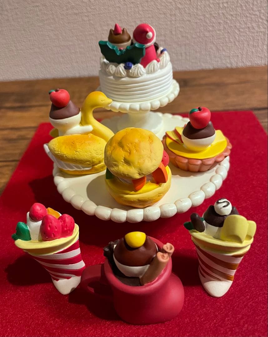 コンコンブル コンポート ケーキ シュー クレープ ワイン 猫 クリスマス