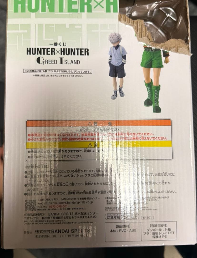 HUNTER×HUNTER 一番くじ　a賞　ゴン　フィギュア　greed isl