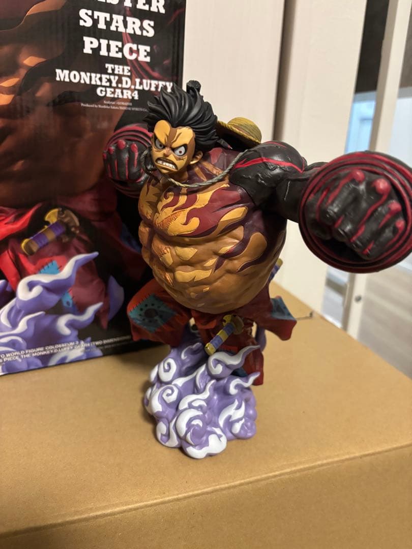 ワンピース ルフィ GEAR4 BWFC SMSP D賞　フィギュア
