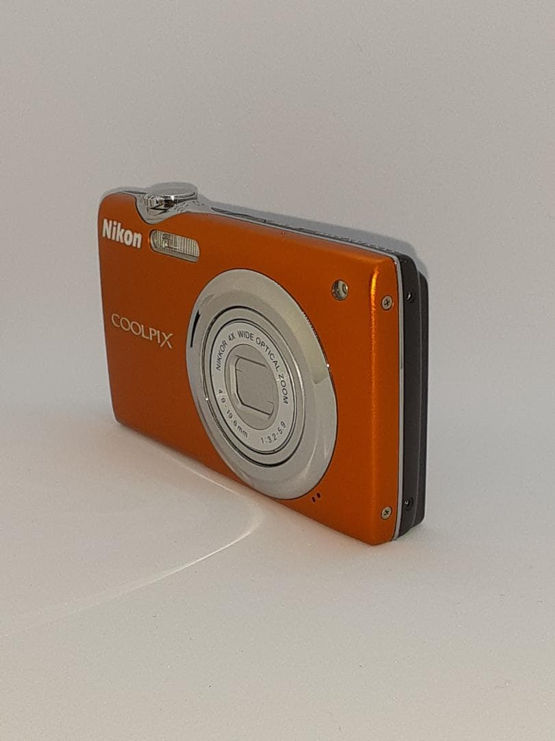 【美品・スマホ転送OK】ニコン Nikon COOLPIX S3000 オレンジ