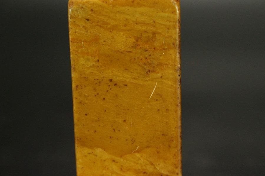 中国美術 古印材 刻文字 獅子(A761)