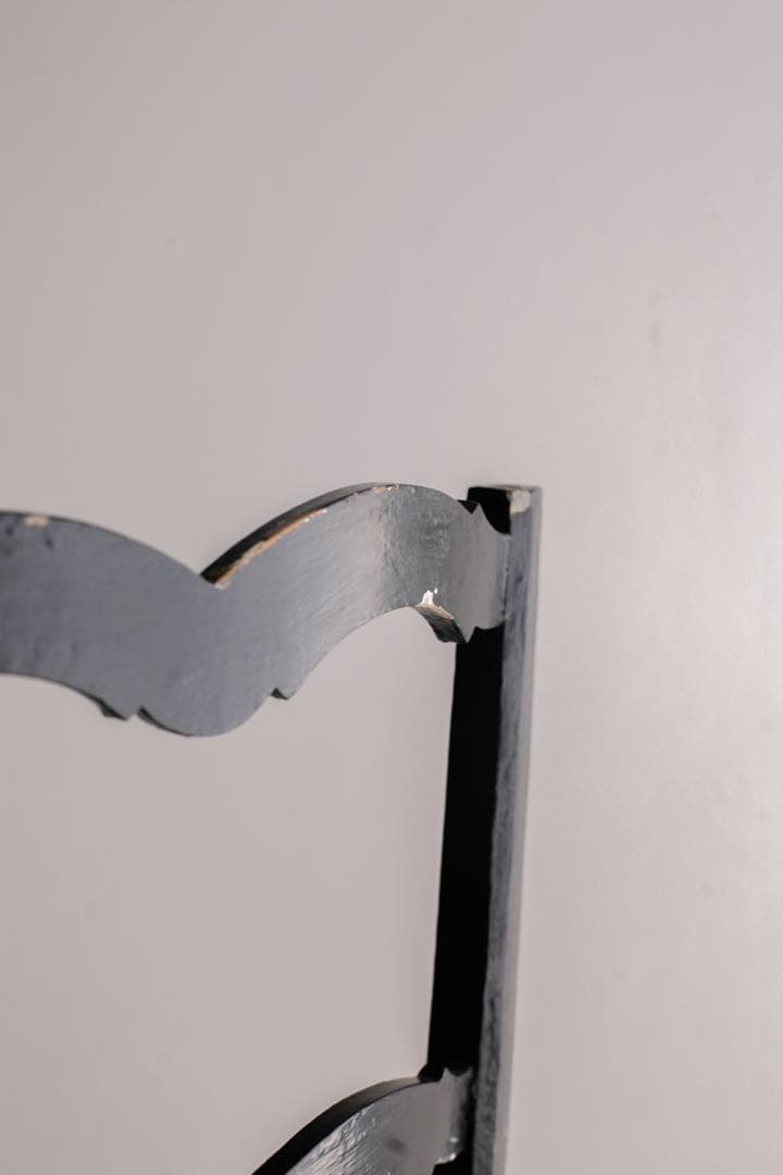 フランス ラッシュチェア ブロカント　無垢材　パイン材　 店舗什器 古家具