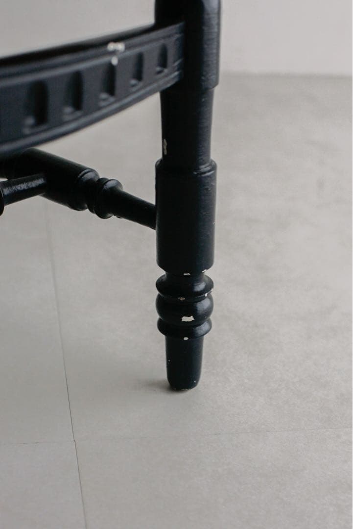 フランス ラッシュチェア ブロカント　無垢材　パイン材　 店舗什器 古家具