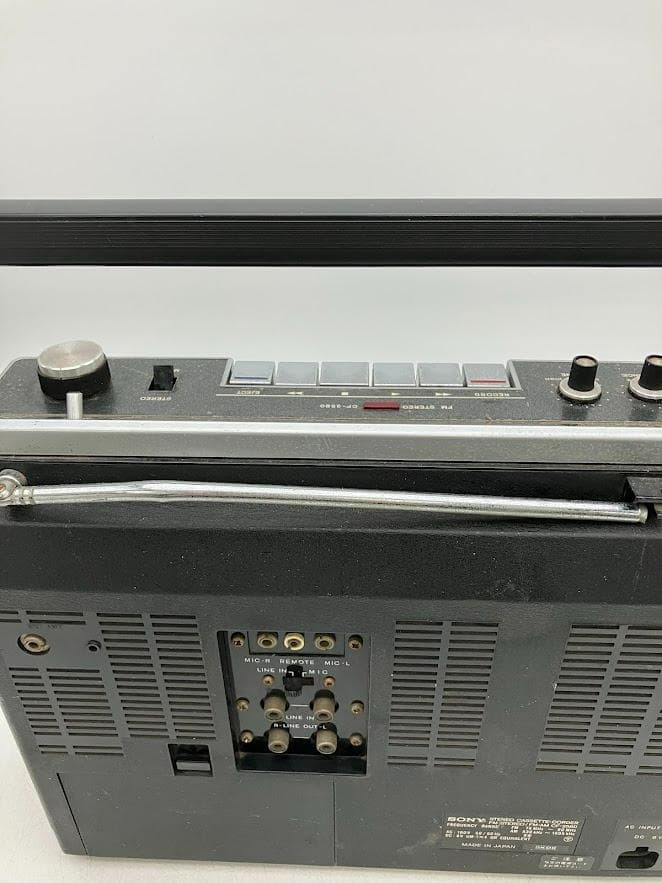 SONY STEREO カセットレコーダー　CF-2580　ジャンク品