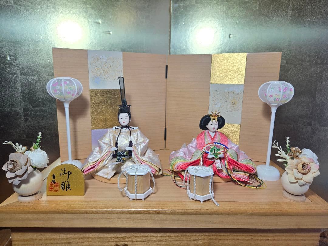 【一点限り】雛人形 収納飾り　SH51