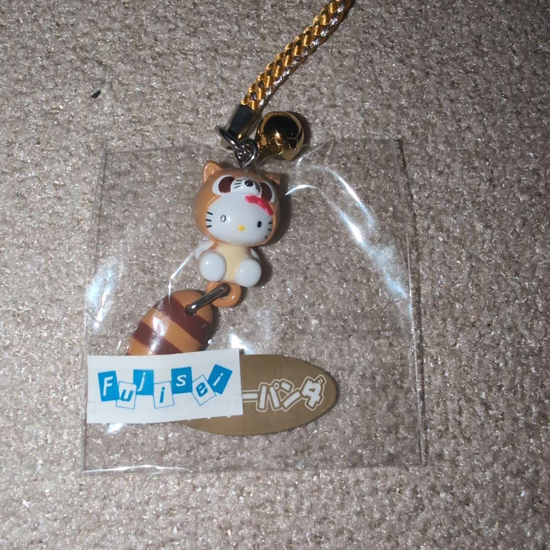 【新品・未開封】ご当地キティ　キティ　はろぅきてぃのしっぽ倶楽部　レッサーパンダ