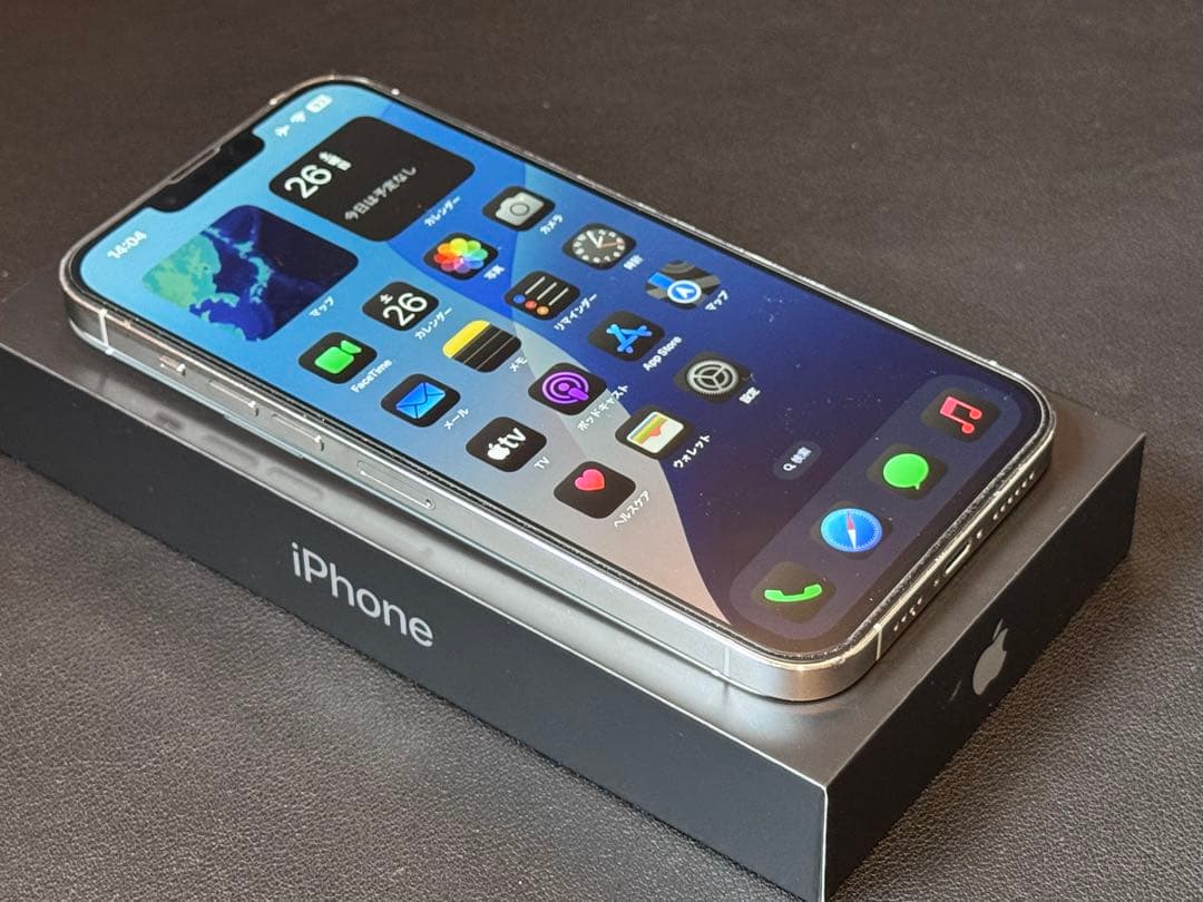 Apple iPhone 13 Pro Max 256GB シルバー 本体 美品
