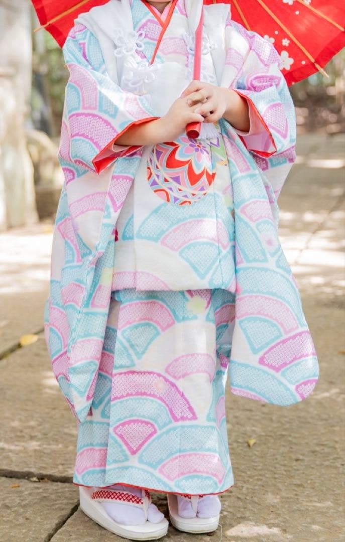 式部浪漫　七五三用着物(3-4歳児用)