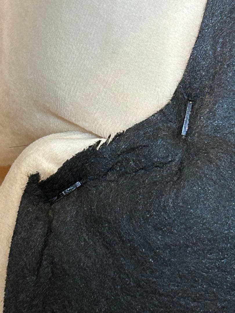 【used】ドレッサー　椅子　リボンクッション付き　チェア　ベージュ