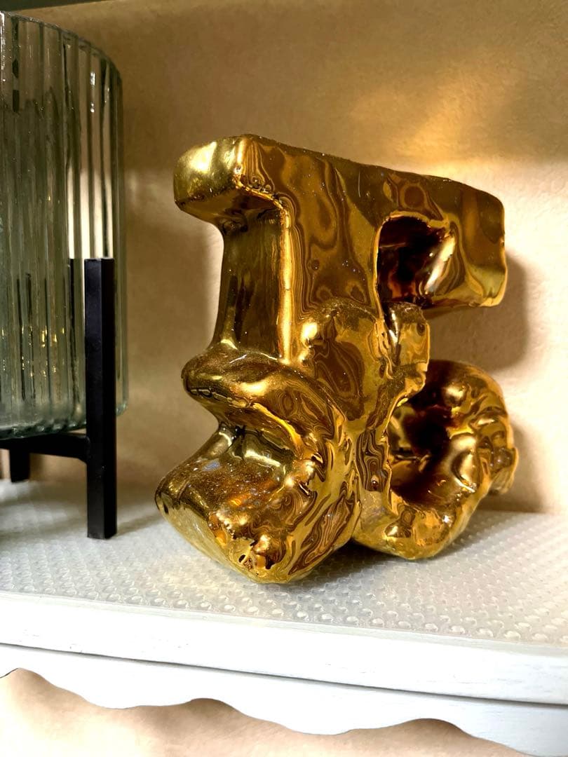 クーンケラミック　オブジェ　アルファベット　E