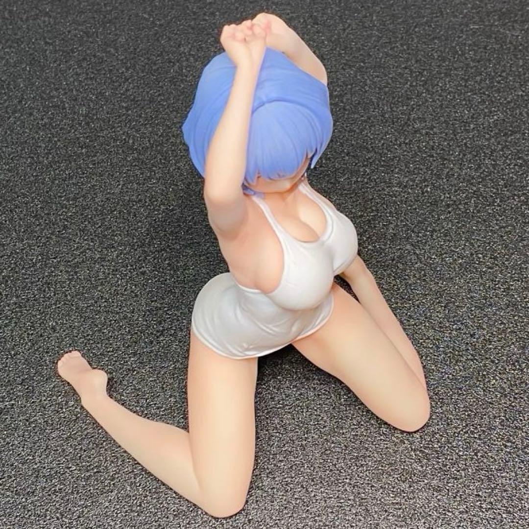 マリンちゃん 塗装済み完成品 フィギュア 水着 美少女 女の子 JK 白 女子