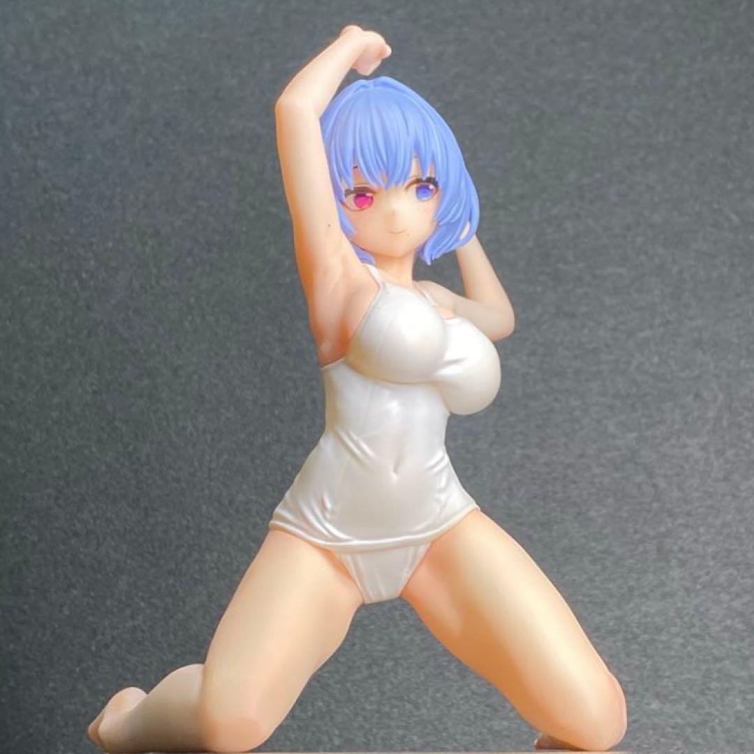 マリンちゃん 塗装済み完成品 フィギュア 水着 美少女 女の子 JK 白 女子
