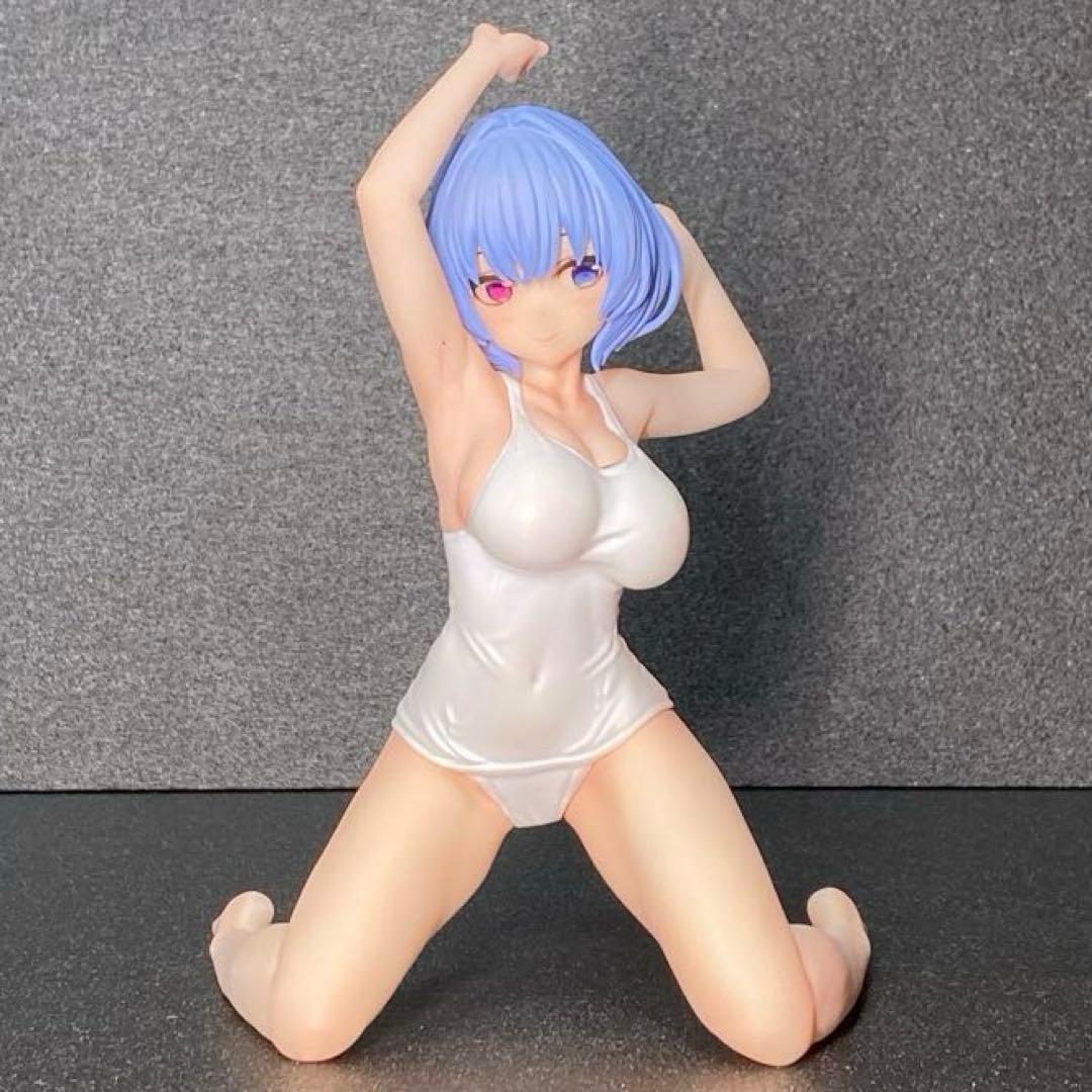 マリンちゃん 塗装済み完成品 フィギュア 水着 美少女 女の子 JK 白 女子