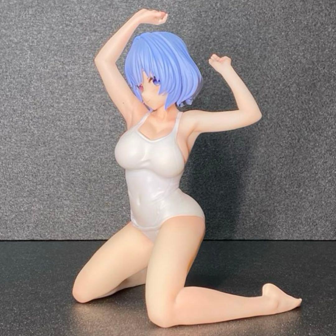 マリンちゃん 塗装済み完成品 フィギュア 水着 美少女 女の子 JK 白 女子