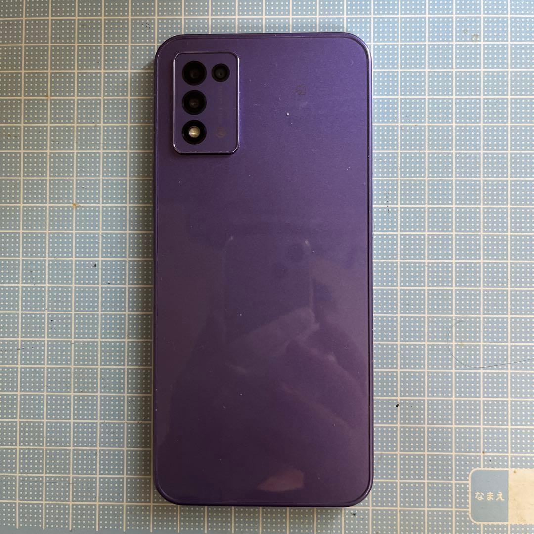 libero 5G Ⅲパープル スマートフォン デュアルカメラSIMフリー
