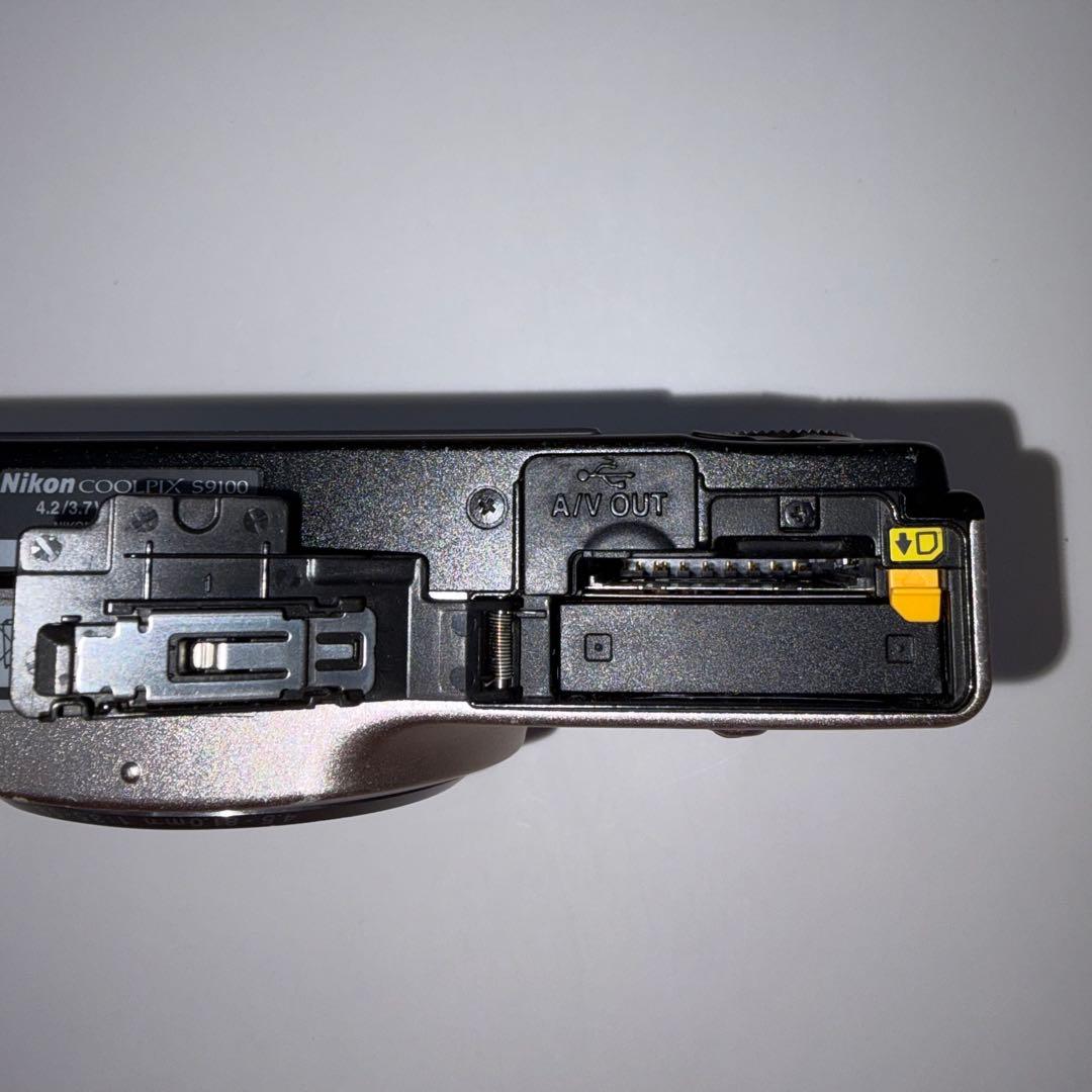 【動作品】Nikon COOLPIX S9100 Gold コンデジ ニコン