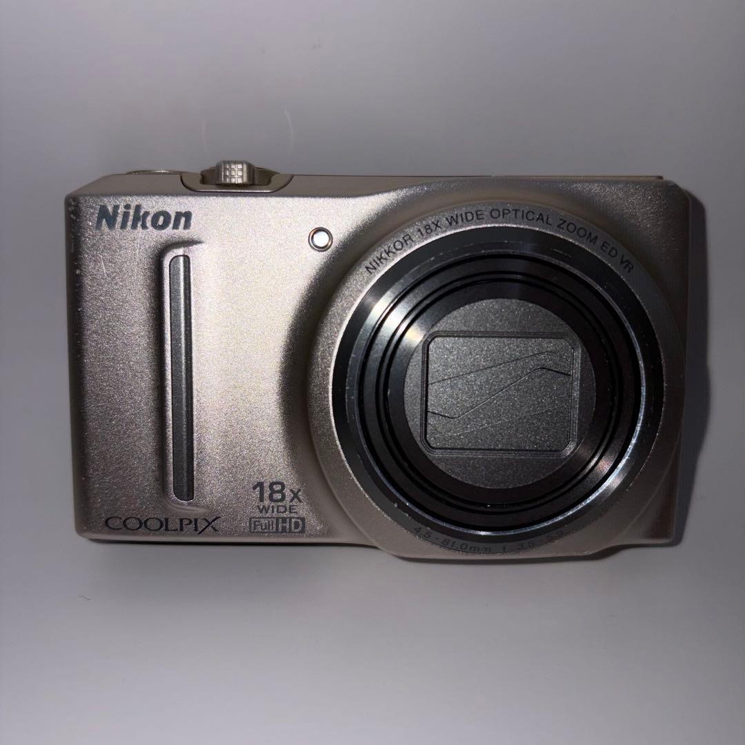 【動作品】Nikon COOLPIX S9100 Gold コンデジ ニコン