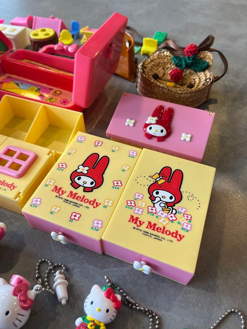 B*☆様 ハローキティー　グッズまとめ売り　平成レトロ　当時物　キーホルダー　お