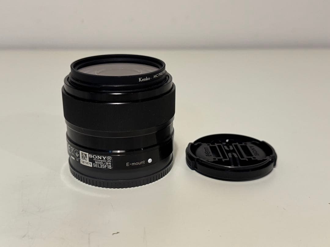 【美品】SONY E 35mm F1.8 OSS レンズ プロテクター付き