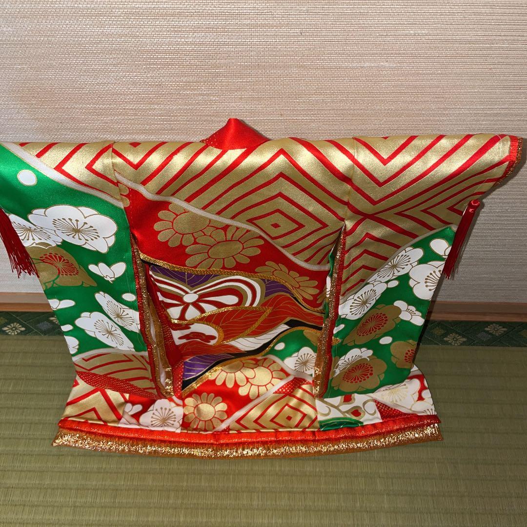 ミニチュア着物　花嫁お引きずり　白いちごページ