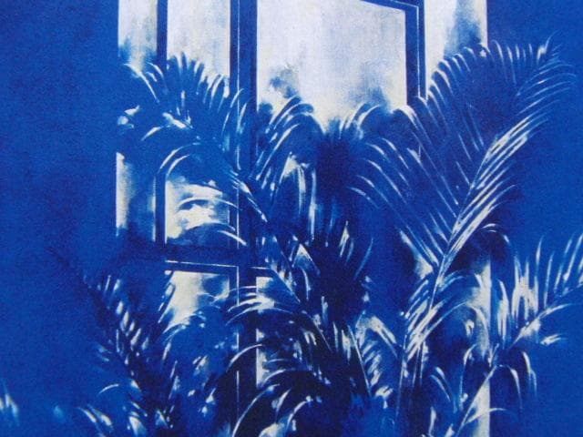 松尾京子、【MOON LIGHT】、希少な大判額装用画集より、美品、日本人画家