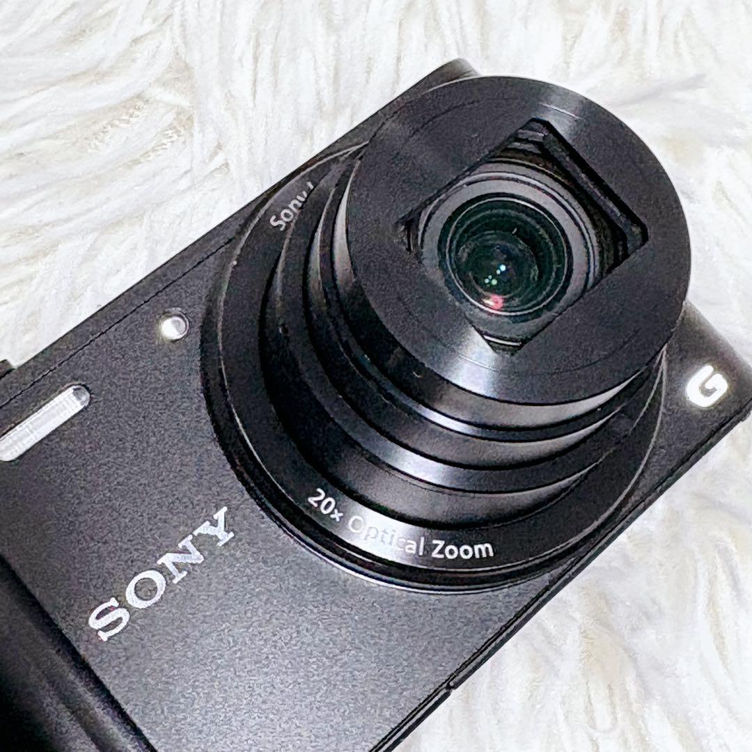 ✨美品✨CASIO カシオ サイバーショット DSC-WX300 コンデジ 黒