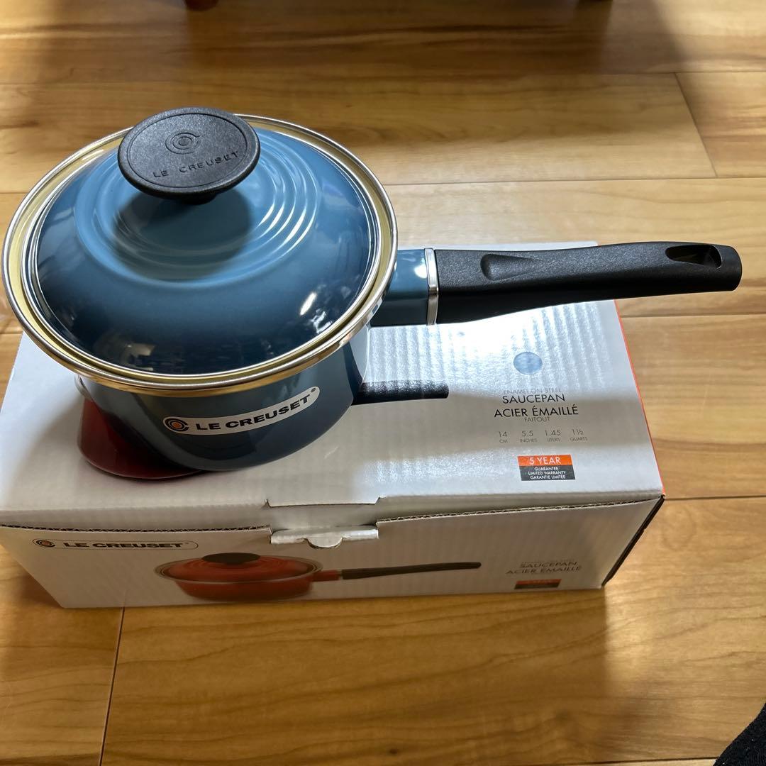 新品未使用・ルクルーゼ・Eosソースパン14㌢