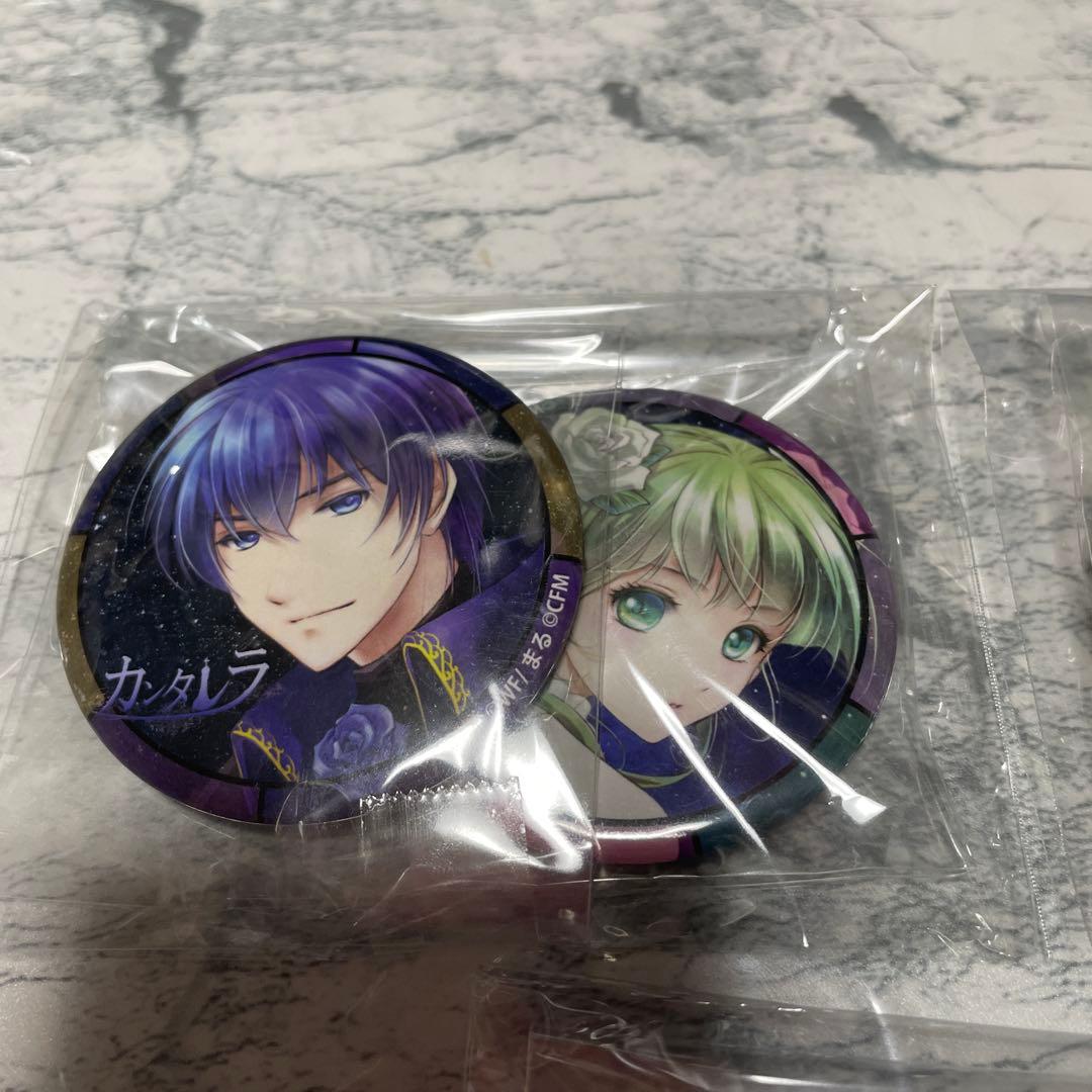 新宿マルイ　初音ミク KAITO カイト カンタレラ 缶バッジ 会場限定
