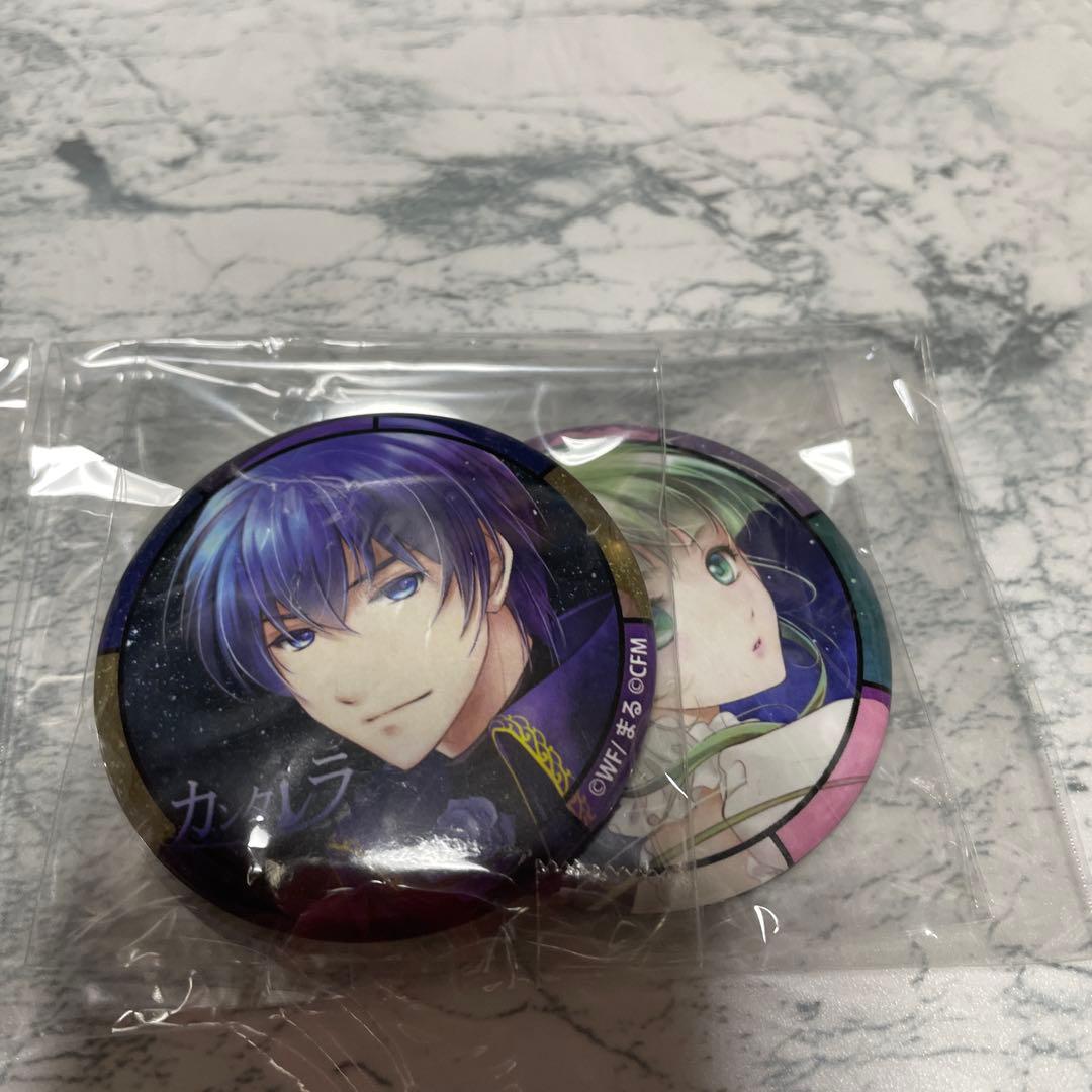 新宿マルイ　初音ミク KAITO カイト カンタレラ 缶バッジ 会場限定