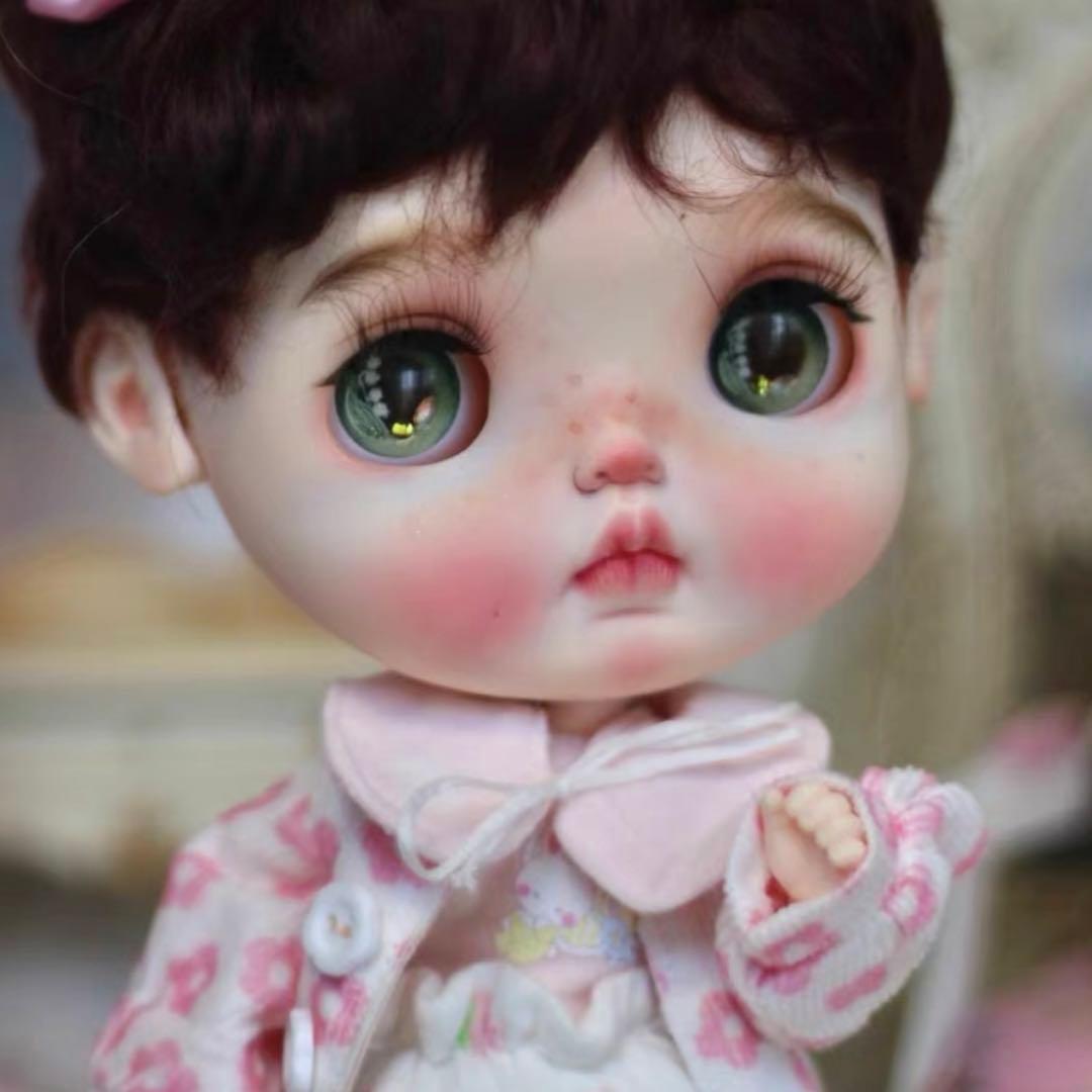 カスタムブライス 人形 まんまる 幼い かわいい 海外作家様 ベイビー