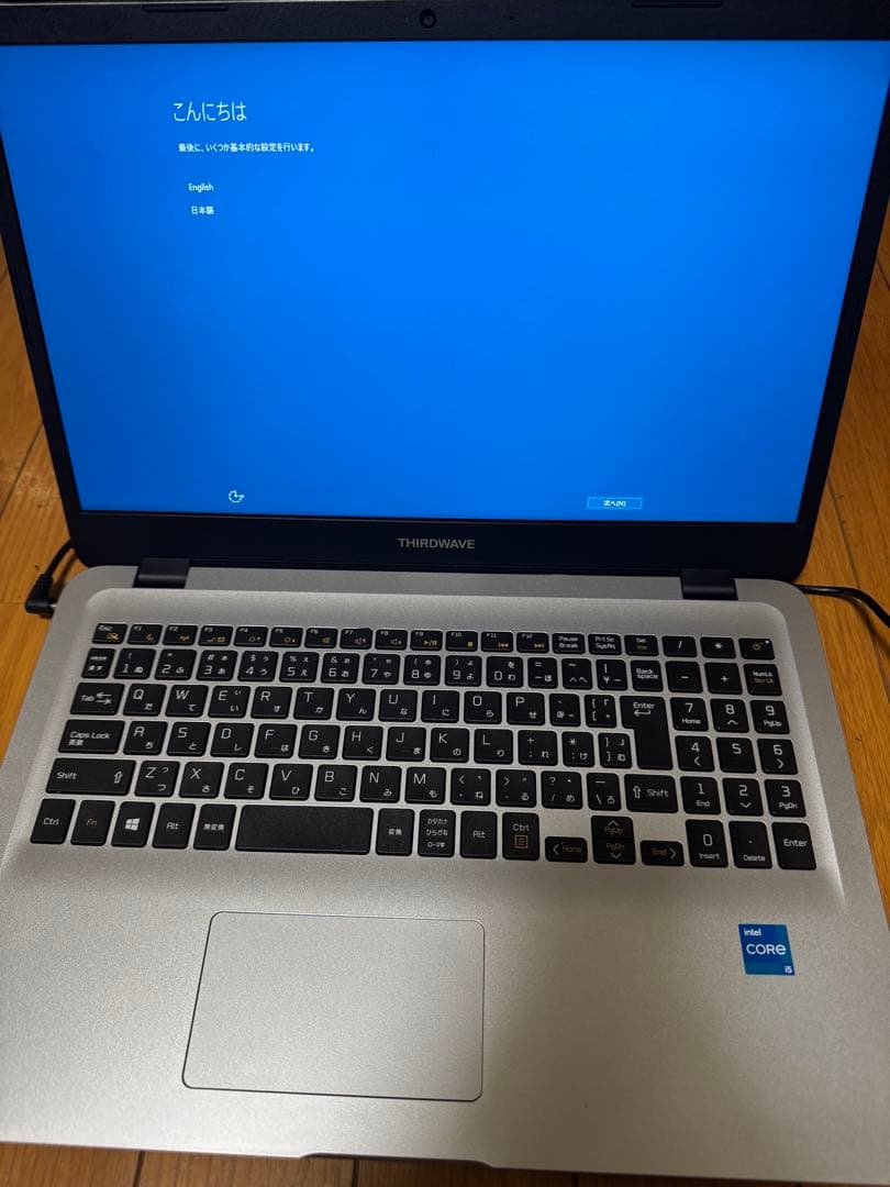 THIRDWAVE DX‐T5ノートPC Intel Core i5
