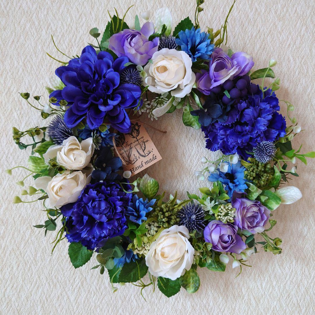 ナチュラルリース　アーティフィシャルフラワー