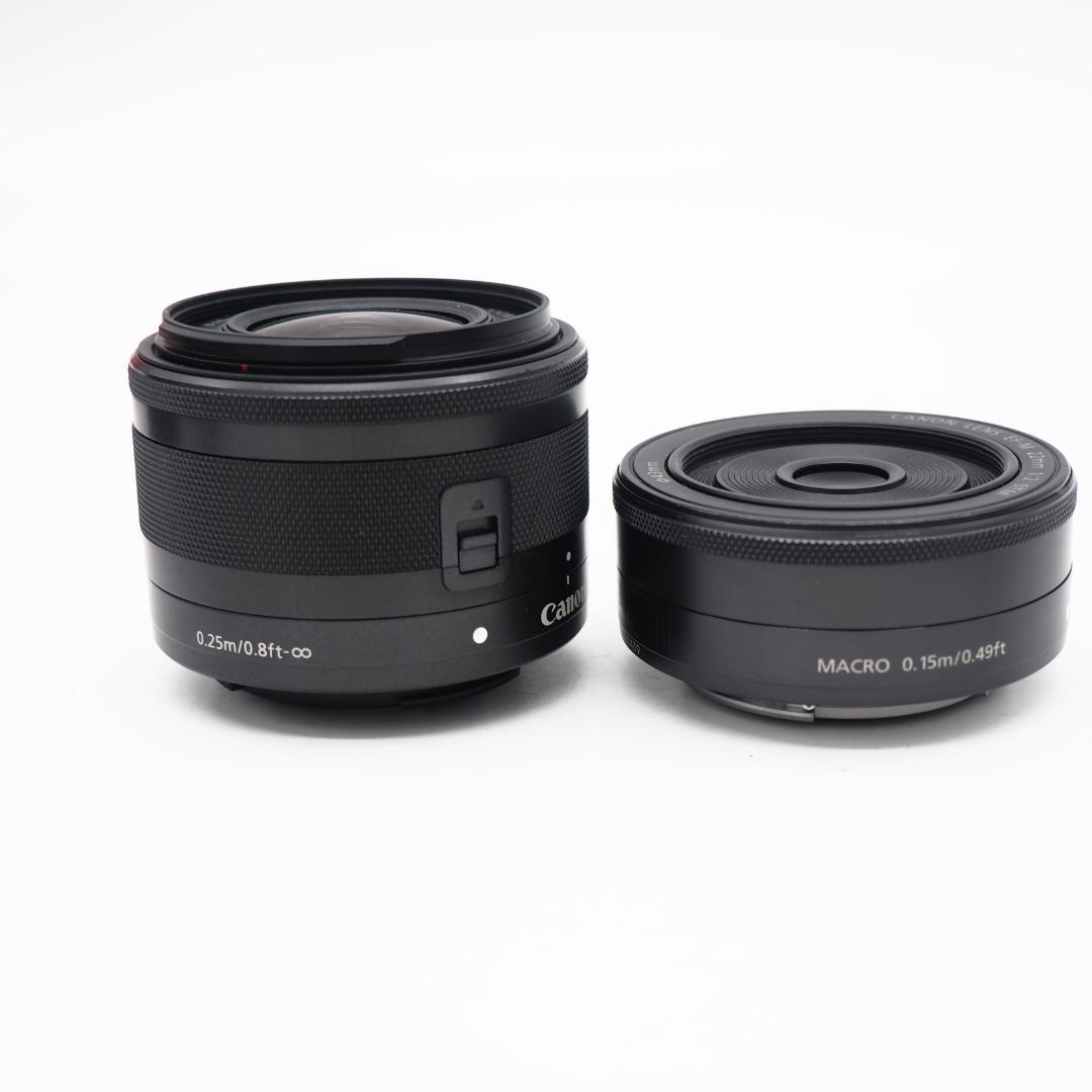 Canon Eos Kiss M ダブルレンズセット　ブラック