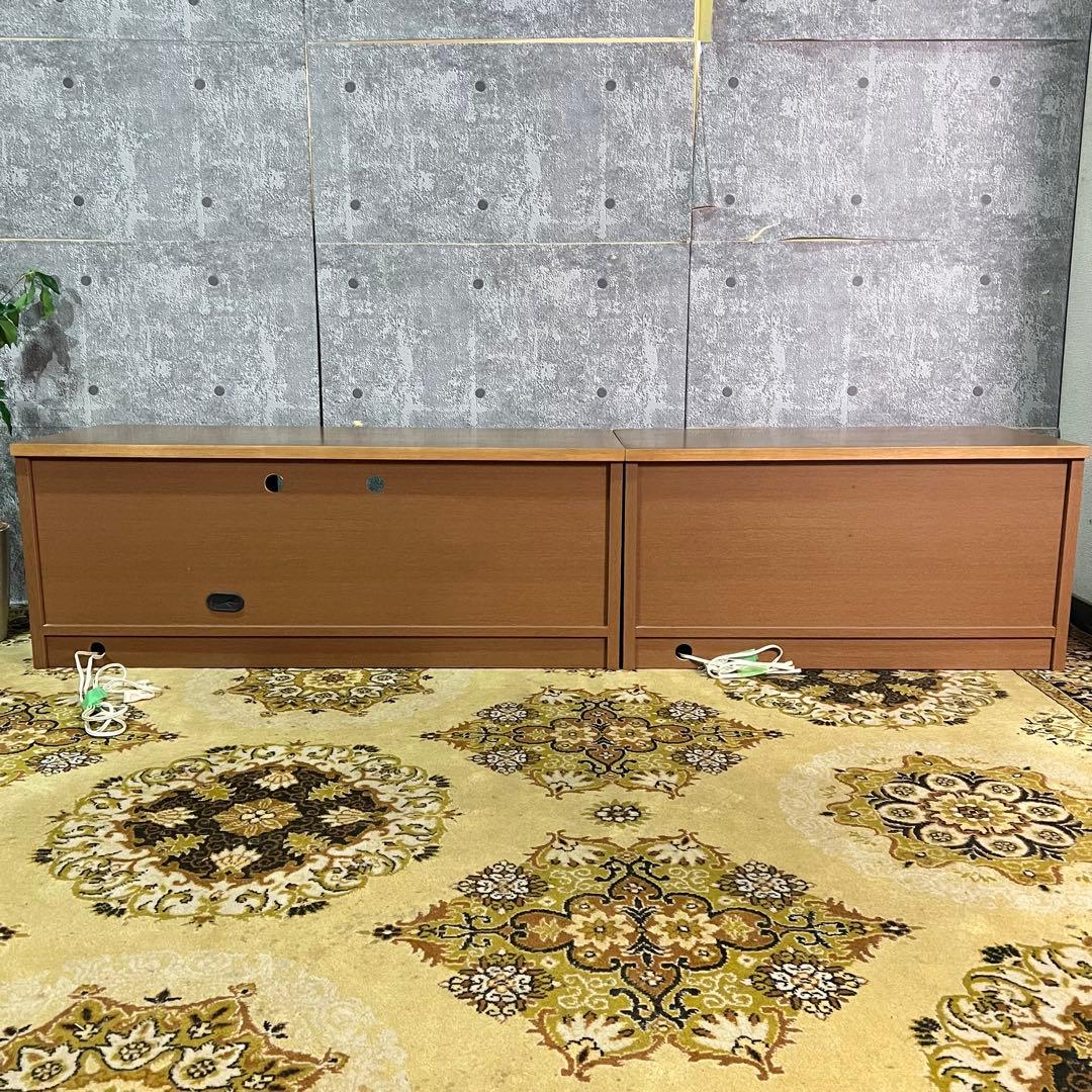 ꧁マルニ木工 maruni꧂コンセント付ローボード チェスト テレビ台 電源