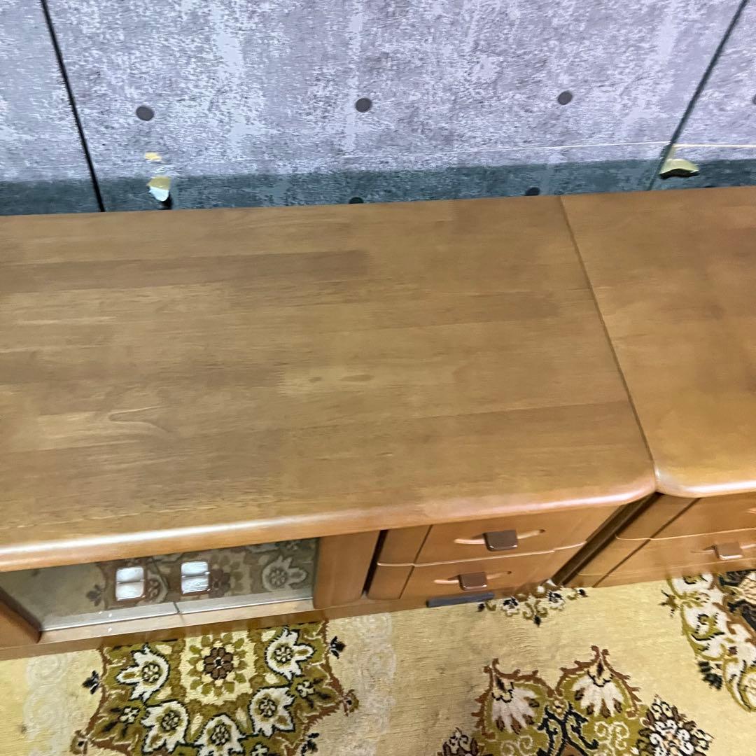 ꧁マルニ木工 maruni꧂コンセント付ローボード チェスト テレビ台 電源